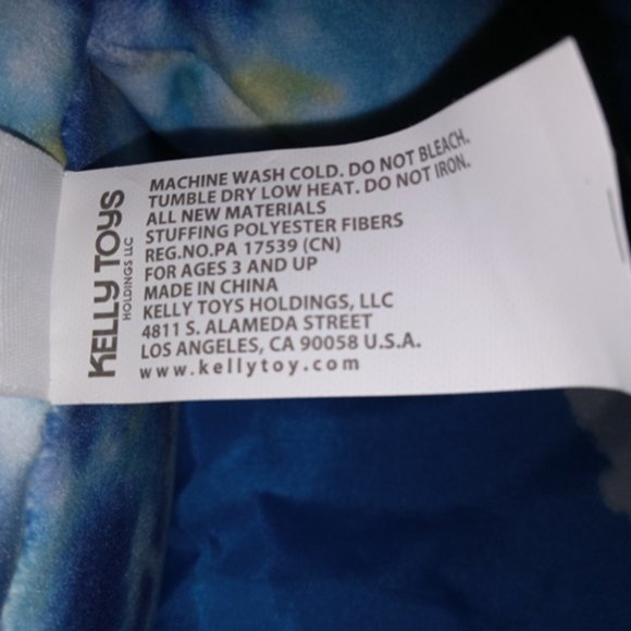 Luther the Tie-dyed Shark – Original Squishmallow plush – 20” – Kelly Toys - Picture 4 of 5